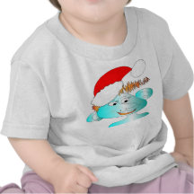 Infant  t-shirt  Mort christmas design