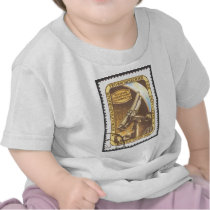 Infant T-Shirt - USSR 1957 Astronomy Space Stamp by ussrspacestamps Infant T-Shirt - USSR 1957 Astronomy Space Stamp