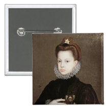 Infanta Isabella Clara Eugenia Pinback Buttons