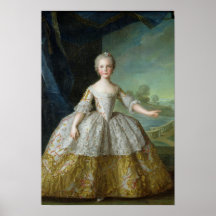 Infanta Isabelle de Bourbon-Parme  1749 Posters