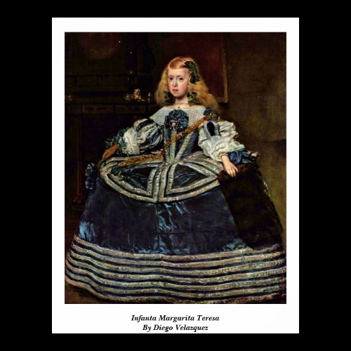 Infanta Margarita Teresa By Diego Velazquez Print