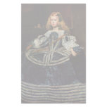 Infanta Margarita Teresa In A Blue Dress Customized Stationery