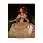 Infanta Maria Teresa By Diego Velazquez Postcard