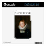 Infanta's waiting maid decal for iPod touch 4G