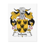 Infante Family Crest Post Cards