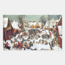 Infanticidio en Belén de Pieter Bruegel Pegatinas