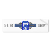 INFANTRY 11B 18TH XVIII AB CORP bumper stickers by sapperzulu INFANTRY 11B 18TH XVIII AB CORP bumper stickers