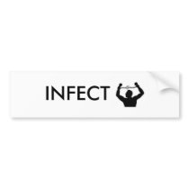 INFECT FREEDOM bumper stickers