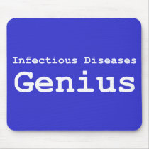 Infectious Disease Genius Gifts Mouse Pads