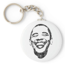 Infectious Smile Distressed Keychain