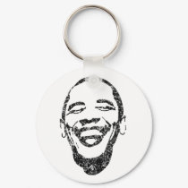 Infectious Smile Distressed Keychain
