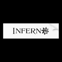 Inferno Bumper Sticker #2 bumper stickers by adrian_phoenix Inferno Bumper Sticker #2 bumper stickers