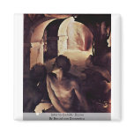 Inferno Details: Damn By Beccafumi Domenico Fridge Magnet
