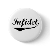 Infidel 2 pinback button
