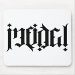 Infidel Ambigram Mouse Pads