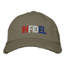 Infidel Embroidered Hats