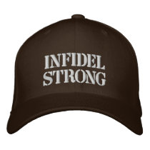Infidel Plain Hat embroidered hats