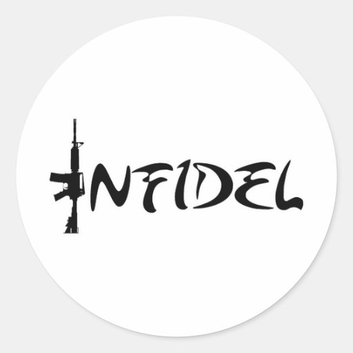 Infidel Sticker