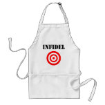 Infidel (with target) aprons