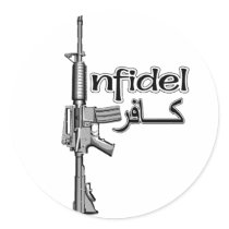 Infidels Sticker