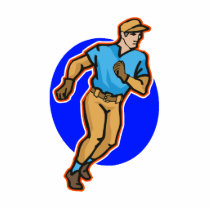 Infielder Cut Out