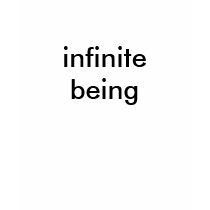 infinite being t-shirts