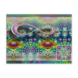 Infinite Dharma Wheel  Postcard