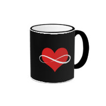 Infinite Heart Coffee Mugs