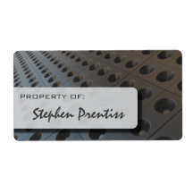 Infinite Holes Hi-Tech Property Label