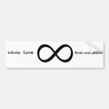 Infinite Love Bumper Stickers