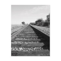 Infinite Railroad Postcard