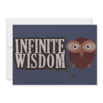 Infinite Wisdom Personalized Invitation