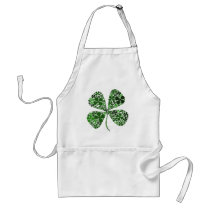 Infinitely Lucky 4-leaf Clover Aprons