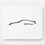 Infiniti G35 Coupe Carbon Fiber Logo Mouse pad mousepads