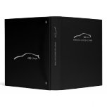 Infiniti G35 Coupe Service Records (Silver Logo) binders