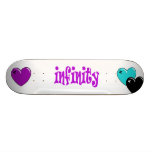 Infinito púrpura tabla de skate