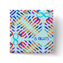Infinity 8 Nights Square Buttons buttons