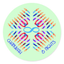 Infinity 8 Nights Stickers