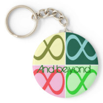 Infinity and Beyond Key Chain