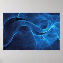 Infinity Blue posters
