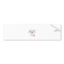 infinity doodle bumper stickers