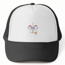 infinity doodle trucker hat