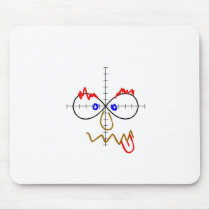 infinity doodle mouse pad