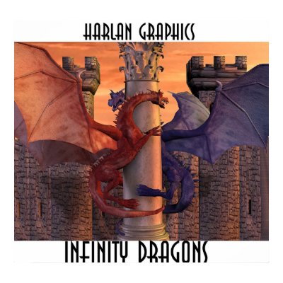 INFINITY DRAGONS POSTER by Steve_Harlan