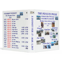 INFINITY FEB 2013 ANTARCTICA MEMORIES BINDER
