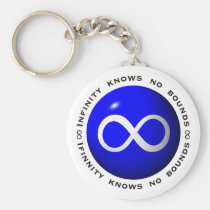 Infinity Knows No Bounds keychains