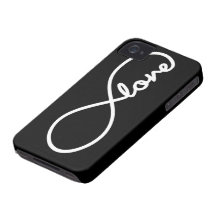 infinity love iPhone 4 cover