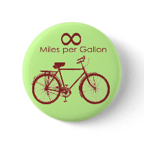 Infinity Miles Per Gallon Bike Button