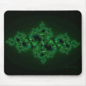 Infinity Mousepad Green by IsaacAndrade Infinity Mousepad Green