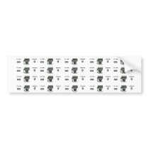 Infinity MPG / 0 Emissions bumper stickers by mikepop Infinity MPG / 0 Emissions bumper stickers